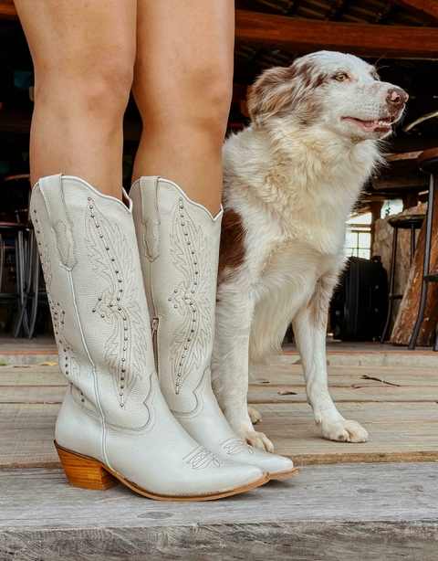 Bota Feminina Bico Fino Vimar Gelo 10234 - comprar online