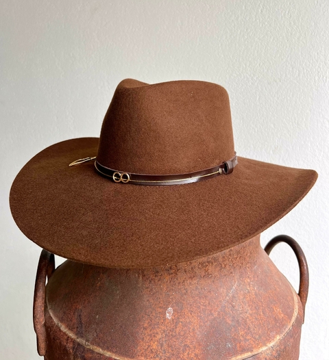 Chapéu 5x Gold Pralana Marrom - comprar online