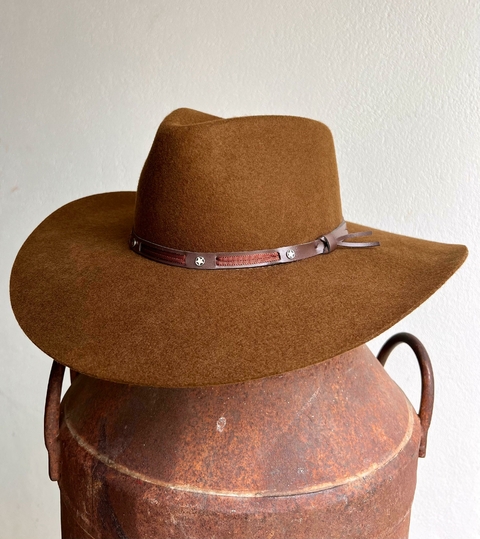 Chapéu Pralana 5x Campo Aba 10 Café - comprar online