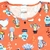 Vestido estampado manga curta na internet