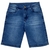 Bermuda jeans com elástico interno para ajuste na cintura - comprar online