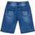 Bermuda jeans com elástico interno para ajuste na cintura na internet