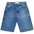 Bermuda jeans com elástico regulador e bolsos - comprar online