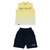Conjunto regata e bermuda com bolso, moletinho leve - comprar online