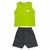 Conjunto regata e bermuda moletinho leve - Pluft Plaft Infantil - Moda infantil para todos os estilos