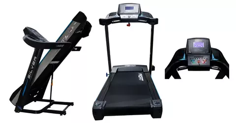 CAMINADORA 2.5 HP, 20 KM/H, INCLINACION 15%, 20 PROGRAMAS MP3, BLUETOOTH ALTAVOCES MAX USUARIO 120K.