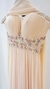Vestido de fiesta strapless con taza
