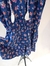 Mono azul con flores - comprar online