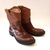 Botas de lluvia goma marrón