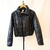 Campera puffer negra
