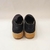 Zapatos negros con plataforma yute - tienda online