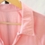 Camisa rosa manga 3/4 - Las Rivero