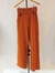 Pantalón bengalina wide leg marrón