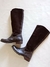 Bota caña alta de cuero - comprar online