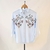 Camisa bordada Zara