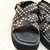Sandalias Paroulo negras con tachas - Las Rivero