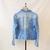 Campera de jean celeste - comprar online