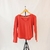 Remera Portsaid coral manga larga.