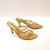 Sandalias doradas - comprar online