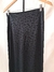 Pollera negra con flores - comprar online
