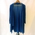 Saco de algodón azul