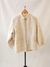 Campera peluche blanco