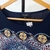 Blusa azul con estampa - Las Rivero
