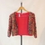 Chaqueta estampada animal print