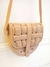 Cartera beige plástica