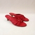 Sandalias rojas en internet
