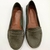 Mocasines verdes cuero en internet