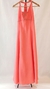 Vestido coral bordado