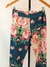 Calza de lycra floreada