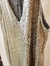 Vestido plateado - Las Rivero