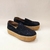Zapatos negros con plataforma yute