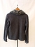 Campera gris con interior de peluche en internet