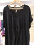 Vestido de lino negro - comprar online