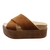 Sandalias con plataforma y tiras