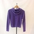 Buzo de lanilla violeta - comprar online