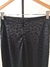 Pollera negra con flores - Las Rivero