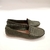 Mocasines verdes cuero