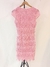 Vestido rosa calado (Nuevo) en internet