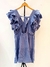 Vestido con volados - comprar online