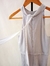 Vestido de gasa gris - Las Rivero