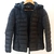 Campera negra inflada