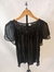 Remera de gasa negra en internet