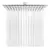 Flor Ducha Acero Cuadrada De Lujo 30Cm - comprar online