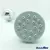Flor Cromada Anticalcarea, Con Roseta Y Caño Rosca 1/2" Paso Grueso - comprar online