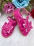 Sandália Pink C/ Aplique de Borboleta e Strass Luxo - comprar online