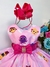 Vestido Infantil Bolofofos Rosa e Pink Luxo Festas (002BOLO3) - loja online